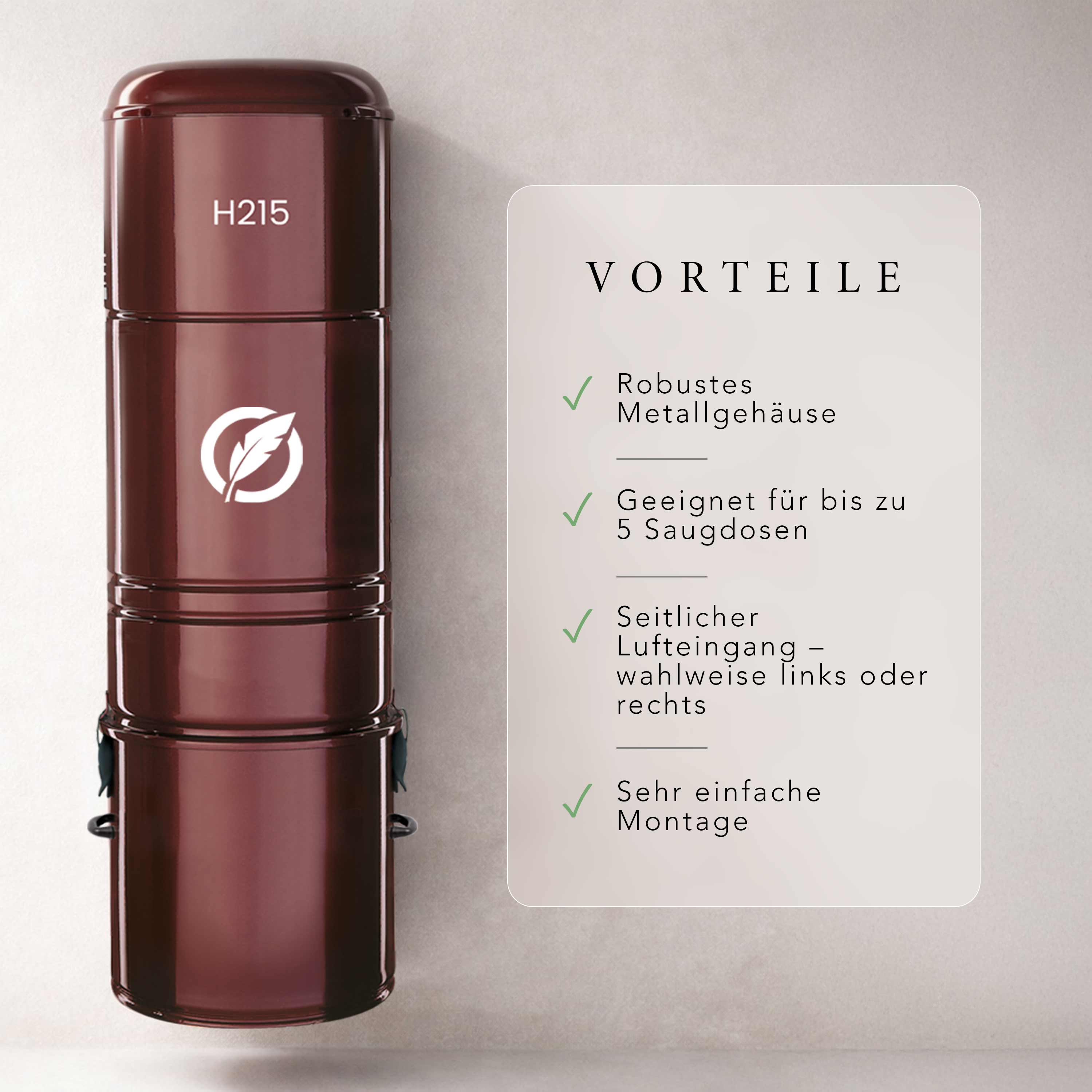 Set-Angebot H215 / P215 + Schlauchset mit Ein-Aus in versch. Längen