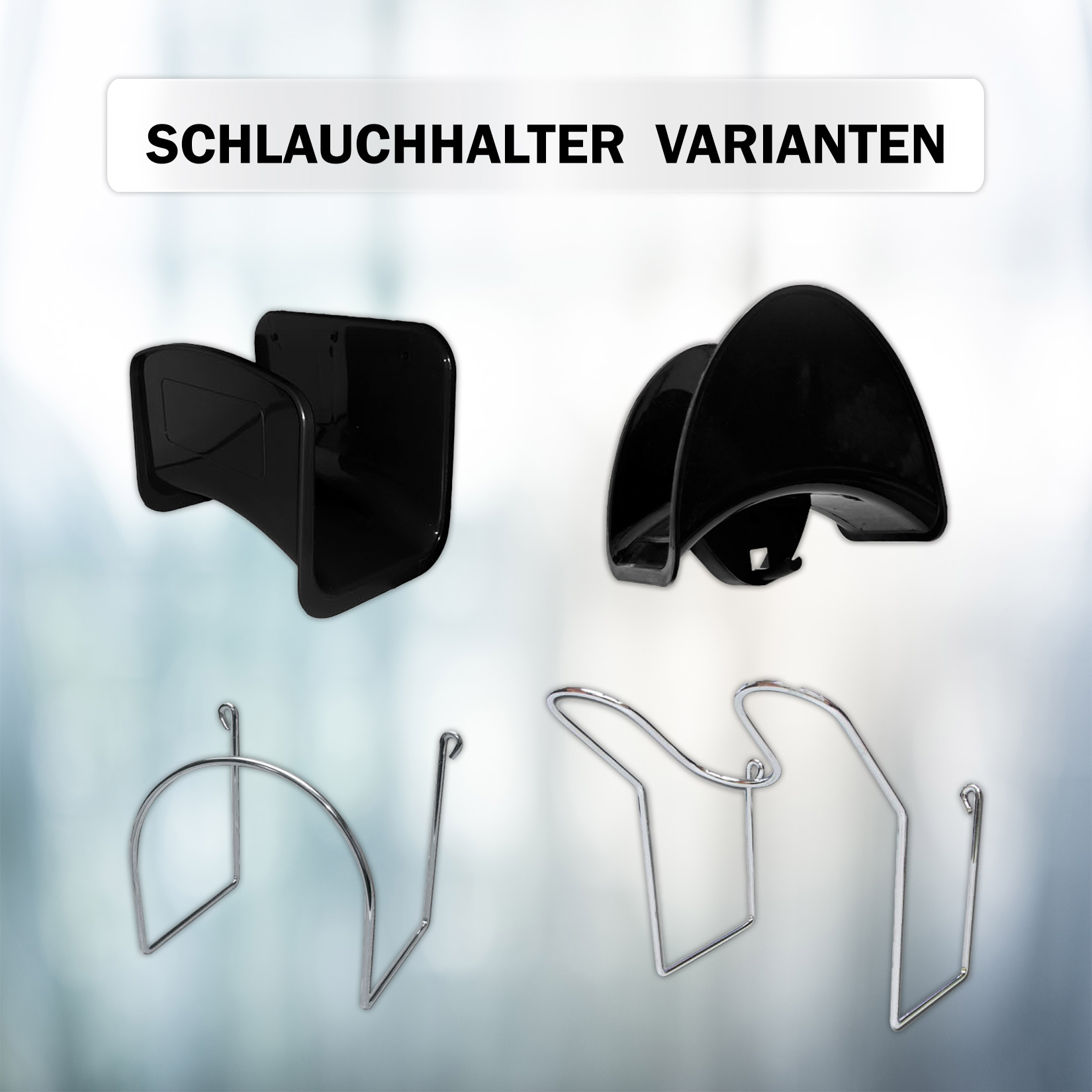 Schlauchhalter PVC