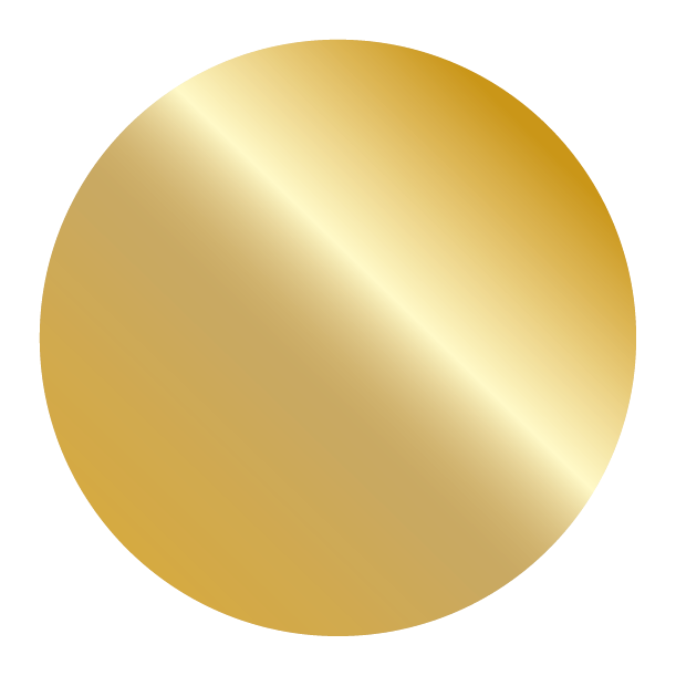 gold glänzend