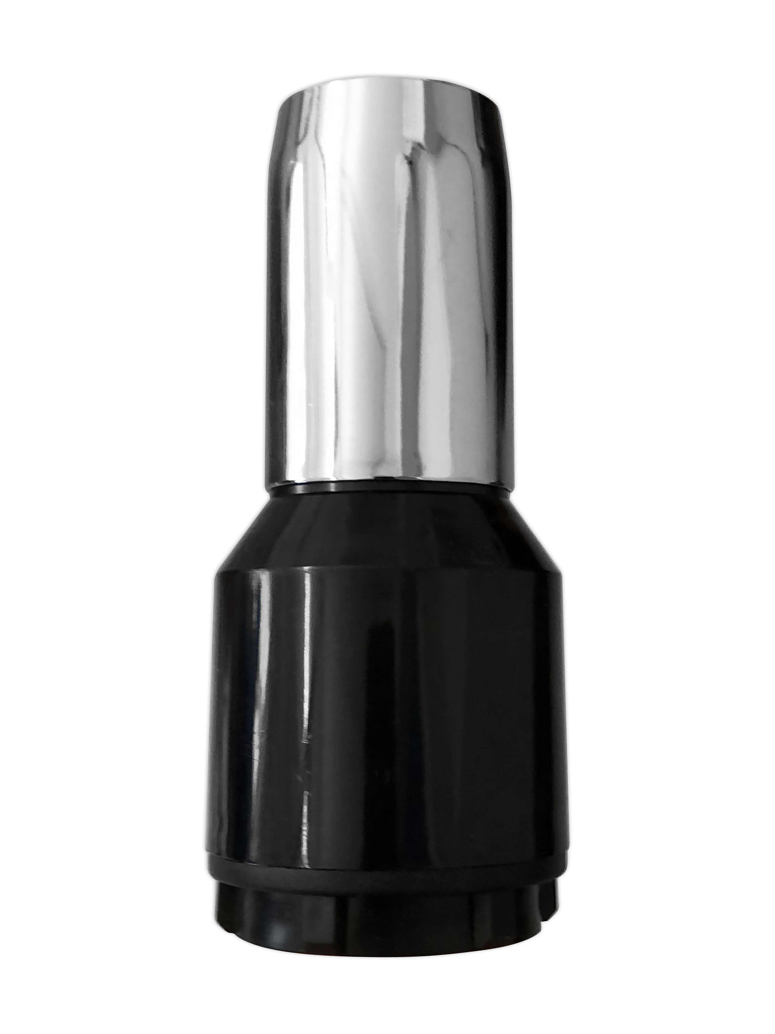 Ersatz-Schlauchstecker Chrom für nicht schaltbare für 39mm Schläuche